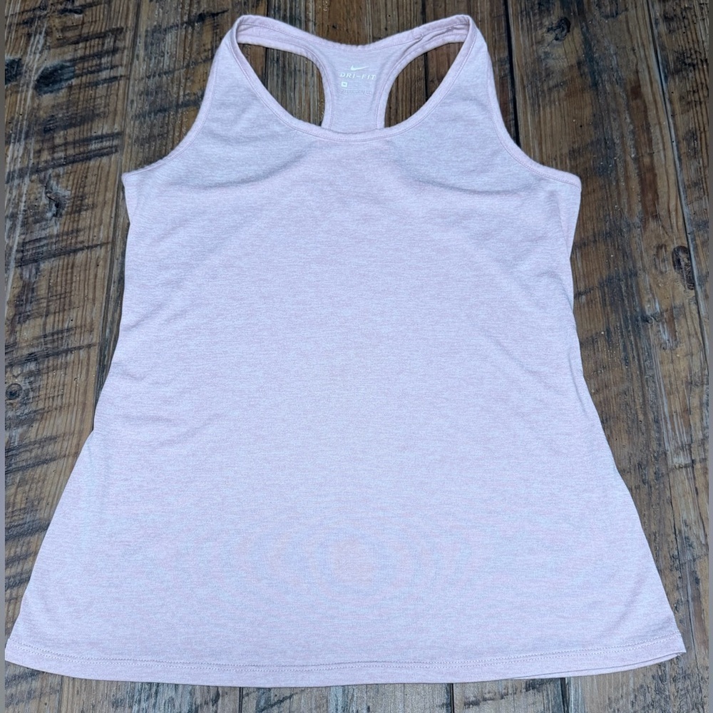 Nike Dri-Fit Pink Racerback Tank Top Women’s Size Medium Athletic Workout Top